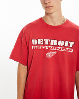 90s NHL Detroit Red Wings Tee <br>L