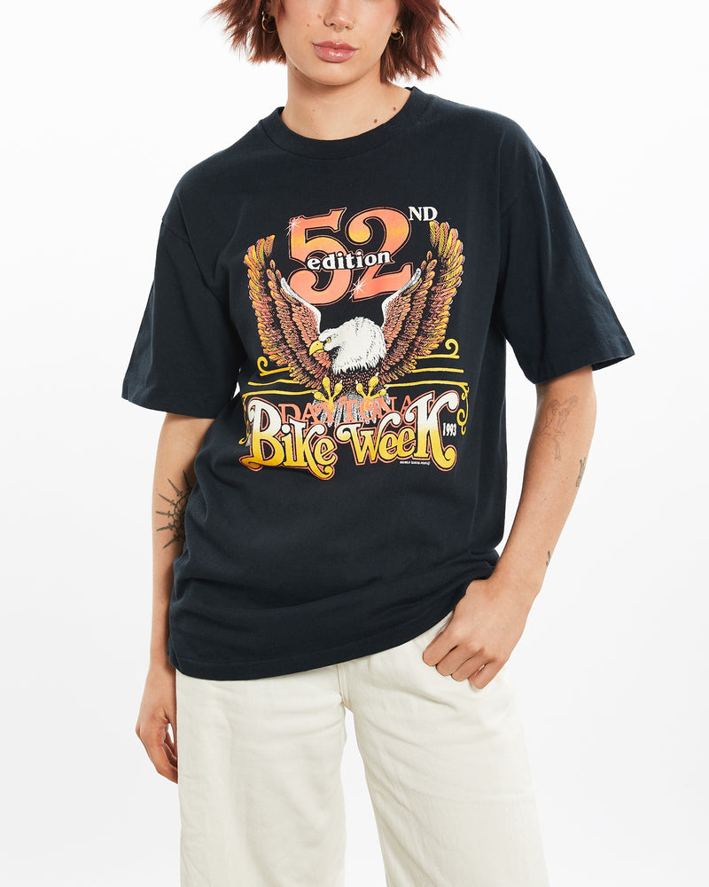 Vintage 1993 Daytona Bike Week Tee <br>M