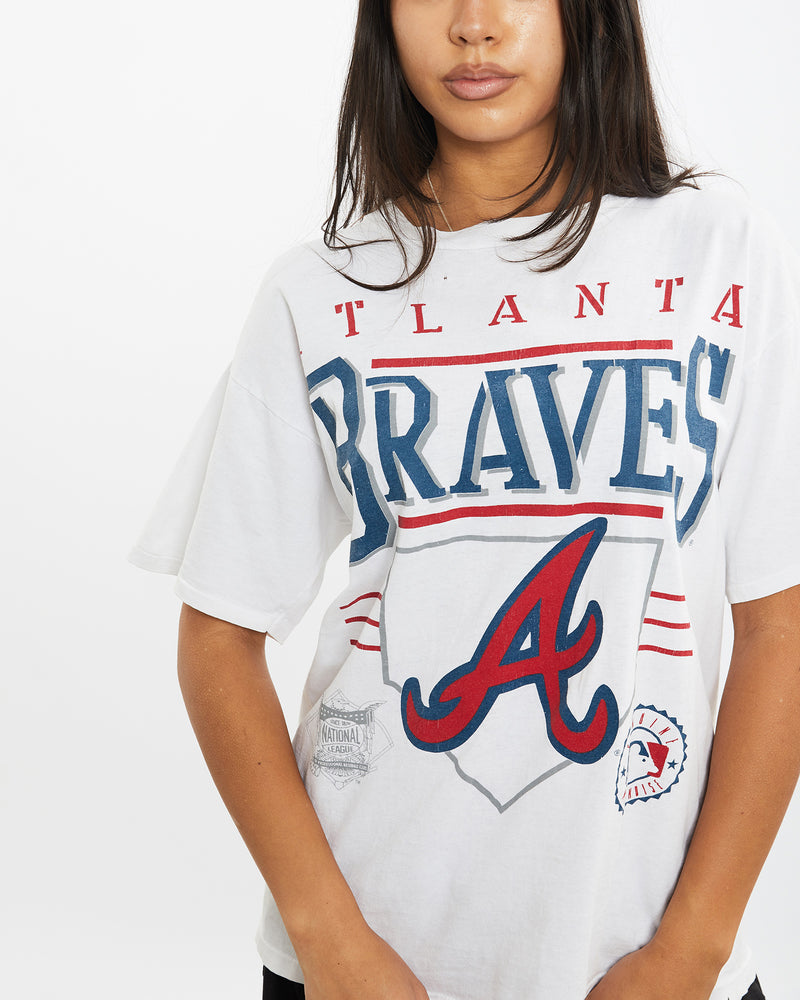 Vintage 90s MLB Atlanta Braves Tee <br>S