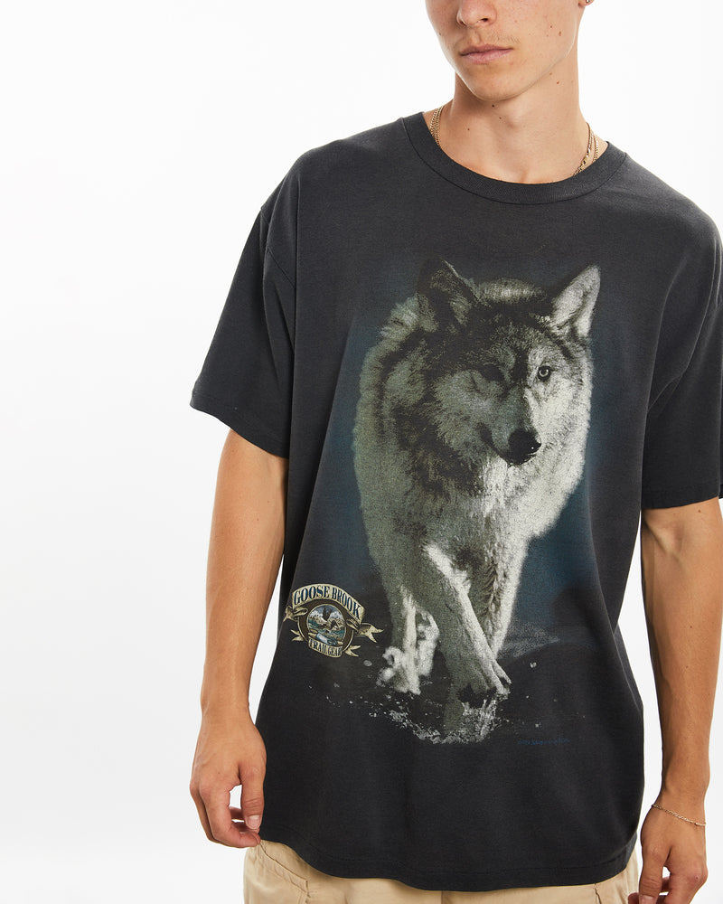 Vintage 1995 Wolf Wildlife Tee <br>L