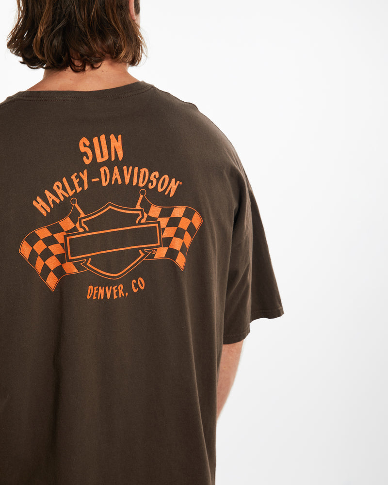 Vintage Harley Davidson Tee <br>XXL , The Real Deal , newtown, sydney, australia, thrift store, opshop, preloved, secondhand, sustainable, retro, antique, 70s, 80s, 90s, 2000s, 00s, fashion, clothing, streetwear, trendy, garment, style, boutique, store, shop, archive, sale, cheap, best, top