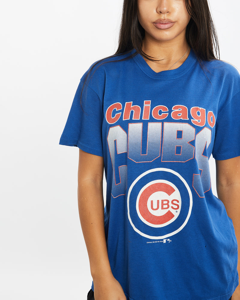 Vintage 1991 MLB Chicago Cubs Tee <br>S