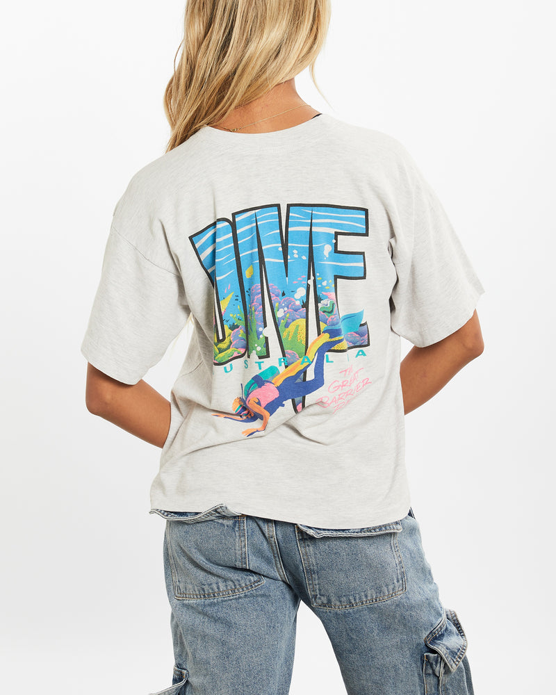 90s Dive Australia 'The Great Barrier Reef' Tee <br>XS