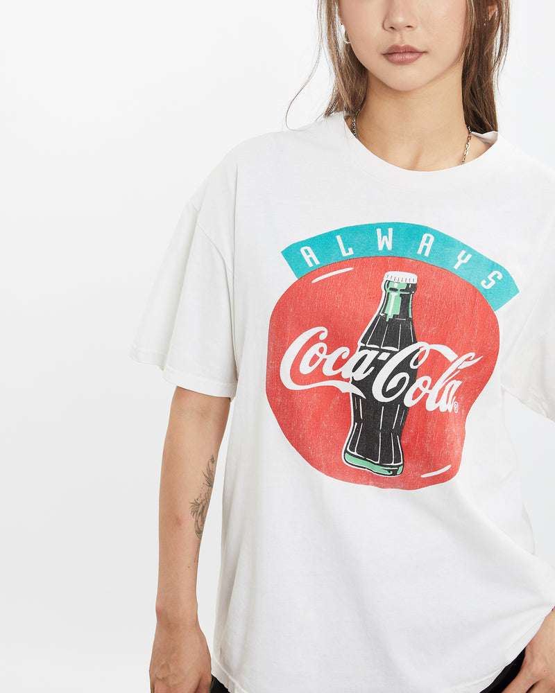 Vintage 90s Coca Cola Tee <br>S , The Real Deal , newtown, sydney, australia, thrift store, opshop, preloved, secondhand, sustainable, retro, antique, 70s, 80s, 90s, 2000s, 00s, fashion, clothing, streetwear, trendy, garment, style, boutique, store, shop, archive, sale, cheap, best, top