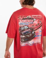 Vintage Daytona 500 Racing Tee <br>XXL , The Real Deal , newtown, sydney, australia, thrift store, opshop, preloved, secondhand, sustainable, retro, antique, 70s, 80s, 90s, 2000s, 00s, fashion, clothing, streetwear, trendy, garment, style, boutique, store, shop, archive, sale, cheap, best, top