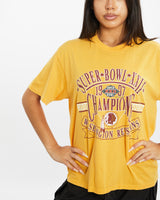 Vintage 1987 NFL Washington Redskins Super Bowl Tee <br>S , The Real Deal , newtown, sydney, australia, thrift store, opshop, preloved, secondhand, sustainable, retro, antique, 70s, 80s, 90s, 2000s, 00s, fashion, clothing, streetwear, trendy, garment, style, boutique, store, shop, archive, sale, cheap, best, top