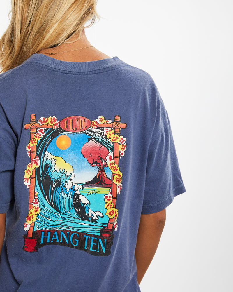 Vintage 90s Hang Ten Surf Wear Australia Tee <br>XS , The Real Deal , newtown, sydney, australia, thrift store, opshop, preloved, secondhand, sustainable, retro, antique, 70s, 80s, 90s, 2000s, 00s, fashion, clothing, streetwear, trendy, garment, style, boutique, store, shop, archive, sale, cheap, best, top