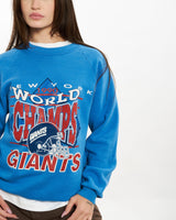 Vintage 1990 NFL New York Giants Sweatshirt <br>S , The Real Deal , newtown, sydney, australia, thrift store, opshop, preloved, secondhand, sustainable, retro, antique, 70s, 80s, 90s, 2000s, 00s, fashion, clothing, streetwear, trendy, garment, style, boutique, store, shop, archive, sale, cheap, best, top