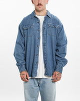 Vintage Wrangler Denim Button Up <br>L