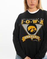 Vintage 90s NCAA University of Iowa Hawkeyes Sweatshirt <br>M , The Real Deal , newtown, sydney, australia, thrift store, opshop, preloved, secondhand, sustainable, retro, antique, 70s, 80s, 90s, 2000s, 00s, fashion, clothing, streetwear, trendy, garment, style, boutique, store, shop, archive, sale, cheap, best, top