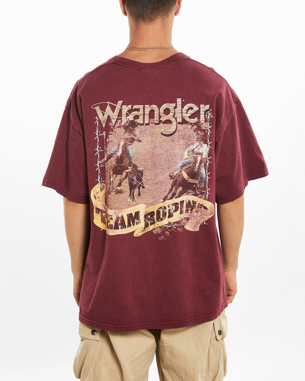 Vintage Wrangler Tee <br>L , The Real Deal , newtown, sydney, australia, thrift store, opshop, preloved, secondhand, sustainable, retro, antique, 70s, 80s, 90s, 2000s, 00s, fashion, clothing, streetwear, trendy, garment, style, boutique, store, shop, archive, sale, cheap, best, top