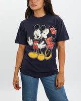 Vintage 90s Disney Mickey & Minnie Mouse Tee <br>XXS