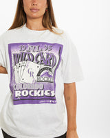 Vintage 1995 MLB Colorado Rockies Tee <br>M