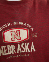 Vintage NCAA University of Nebraska Huskers Sweatshirt <br>L , The Real Deal , newtown, sydney, australia, thrift store, opshop, preloved, secondhand, sustainable, retro, antique, 70s, 80s, 90s, 2000s, 00s, fashion, clothing, streetwear, trendy, garment, style, boutique, store, shop, archive, sale, cheap, best, top