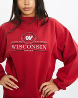 Vintage NCAA Wisconsin Badgers Sweatshirt <br>S , The Real Deal , newtown, sydney, australia, thrift store, opshop, preloved, secondhand, sustainable, retro, antique, 70s, 80s, 90s, 2000s, 00s, fashion, clothing, streetwear, trendy, garment, style, boutique, store, shop, archive, sale, cheap, best, top