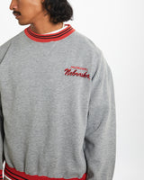 Vintage 90s NCAA University of Nebraska Huskers Sweatshirt <br>M