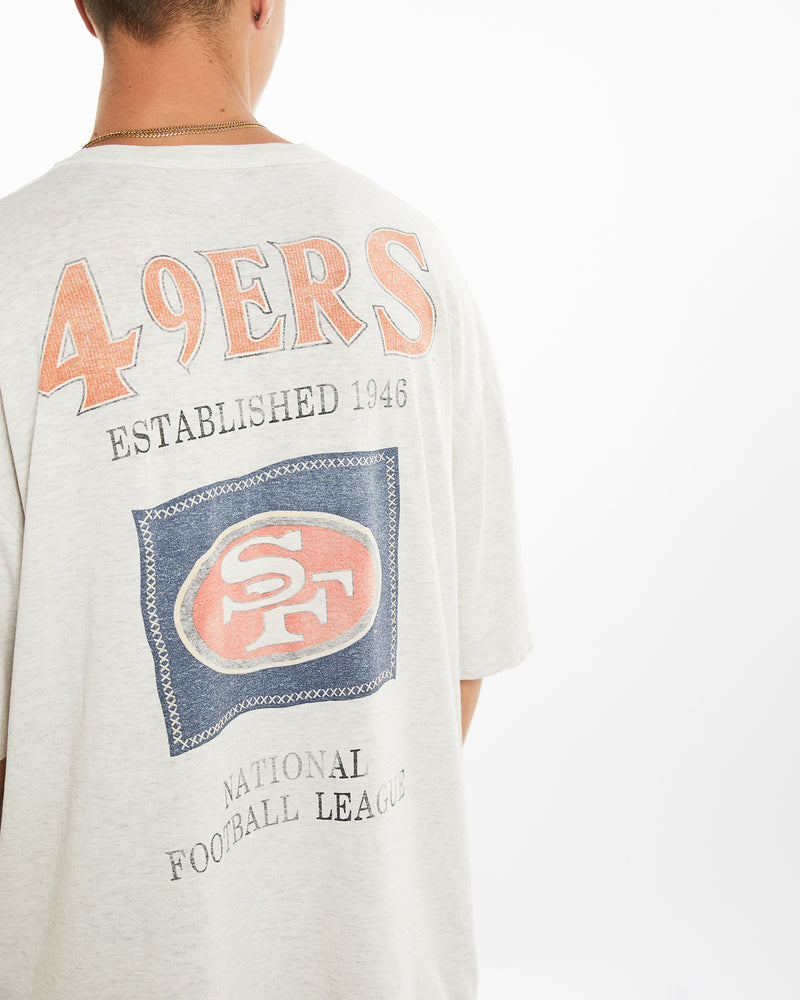 Vintage 1993 NFL San Francisco 49ers Tee <br>L , The Real Deal , newtown, sydney, australia, thrift store, opshop, preloved, secondhand, sustainable, retro, antique, 70s, 80s, 90s, 2000s, 00s, fashion, clothing, streetwear, trendy, garment, style, boutique, store, shop, archive, sale, cheap, best, top