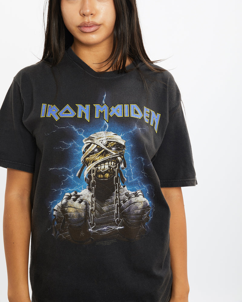 Vintage Iron Maiden 'World Slavery Tour' Tee <br>S , The Real Deal , newtown, sydney, australia, thrift store, opshop, preloved, secondhand, sustainable, retro, antique, 70s, 80s, 90s, 2000s, 00s, fashion, clothing, streetwear, trendy, garment, style, boutique, store, shop, archive, sale, cheap, best, top