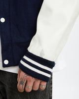 Vintage Seamen Football Varsity Jacket <br>L