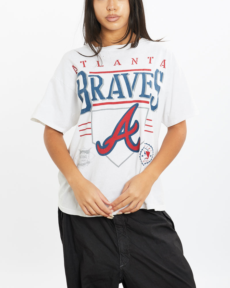 Vintage 90s MLB Atlanta Braves Tee <br>S