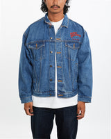 Vintage 90s Planet Hollywood 'Costa Mesa' Denim Jacket <br>S