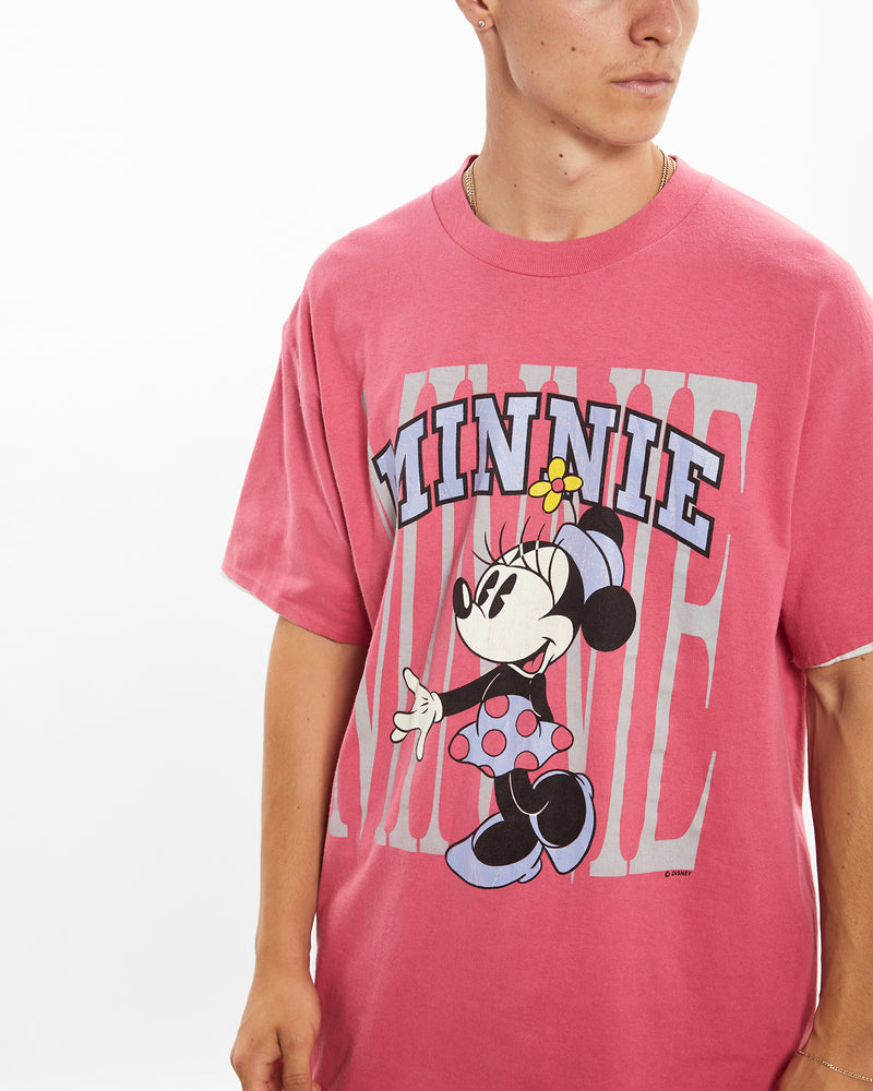 Vintage 90s Disney Minnie Mouse Tee <br>L , The Real Deal , newtown, sydney, australia, thrift store, opshop, preloved, secondhand, sustainable, retro, antique, 70s, 80s, 90s, 2000s, 00s, fashion, clothing, streetwear, trendy, garment, style, boutique, store, shop, archive, sale, cheap, best, top