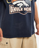 1997 NFL Denver Broncos Super Bowl Tee <br>L