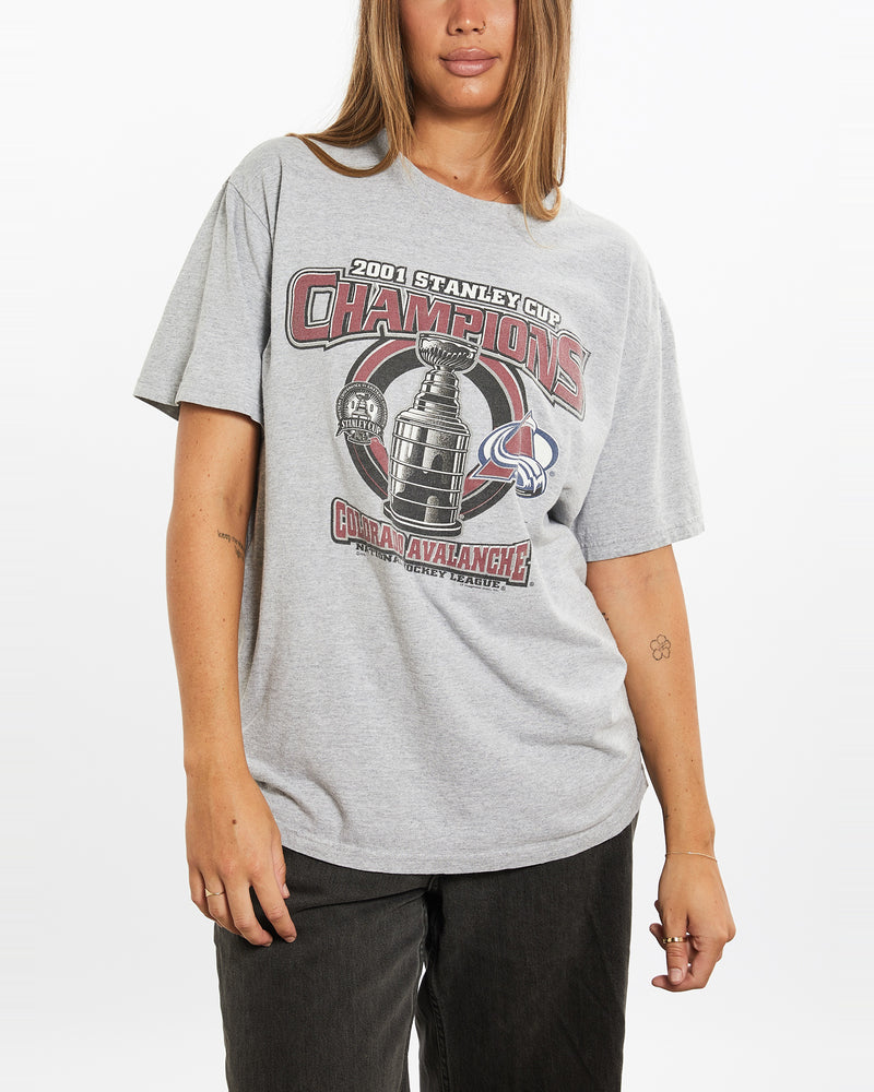 Vintage NHL NHL Colorado Avalanche Tee <br>M , The Real Deal , newtown, sydney, australia, thrift store, opshop, preloved, secondhand, sustainable, retro, antique, 70s, 80s, 90s, 2000s, 00s, fashion, clothing, streetwear, trendy, garment, style, boutique, store, shop, archive, sale, cheap, best, top