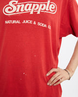 Vintage 80s Snapple Soda Tee <br>S , The Real Deal , newtown, sydney, australia, thrift store, opshop, preloved, secondhand, sustainable, retro, antique, 70s, 80s, 90s, 2000s, 00s, fashion, clothing, streetwear, trendy, garment, style, boutique, store, shop, archive, sale, cheap, best, top