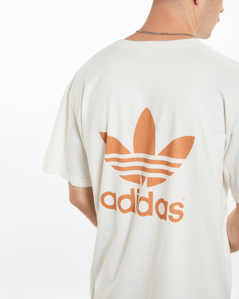 Vintage Adidas Tee <br>XL , The Real Deal , newtown, sydney, australia, thrift store, opshop, preloved, secondhand, sustainable, retro, antique, 70s, 80s, 90s, 2000s, 00s, fashion, clothing, streetwear, trendy, garment, style, boutique, store, shop, archive, sale, cheap, best, top