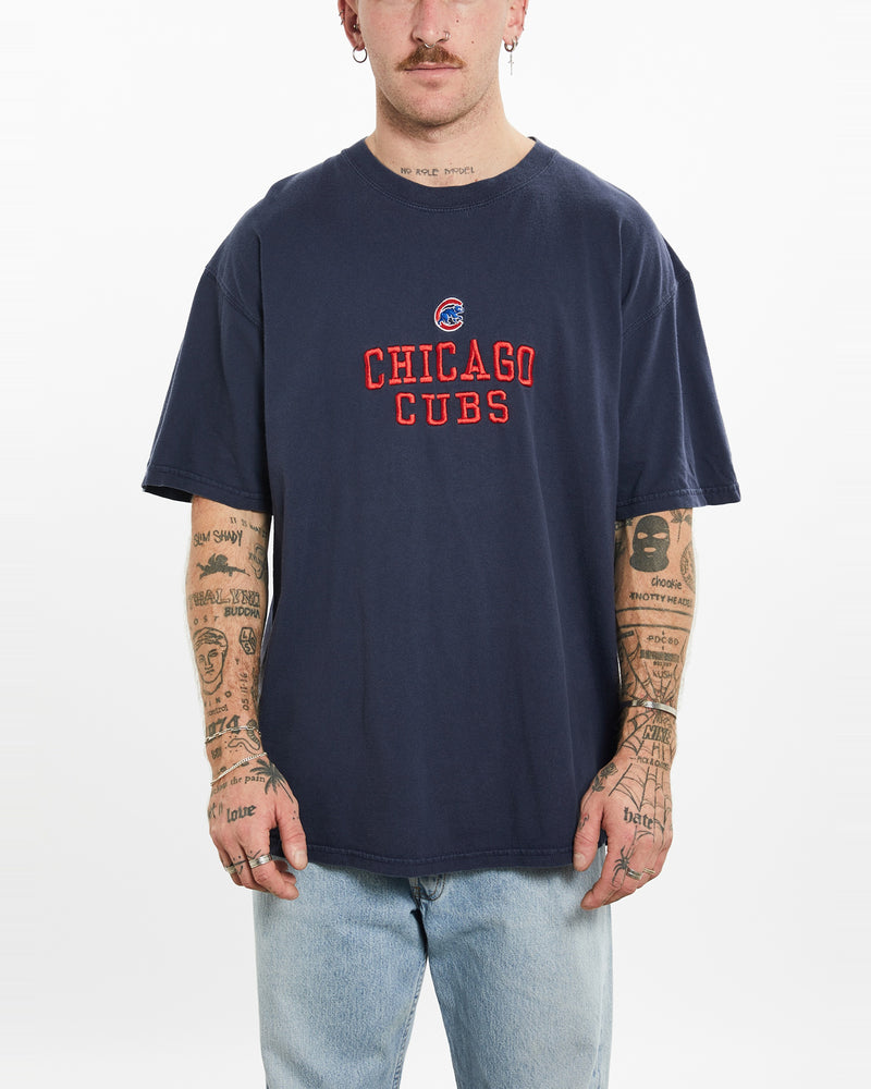 Vintage 90s MLB Chicago Cubs Tee <br>L , The Real Deal , newtown, sydney, australia, thrift store, opshop, preloved, secondhand, sustainable, retro, antique, 70s, 80s, 90s, 2000s, 00s, fashion, clothing, streetwear, trendy, garment, style, boutique, store, shop, archive, sale, cheap, best, top