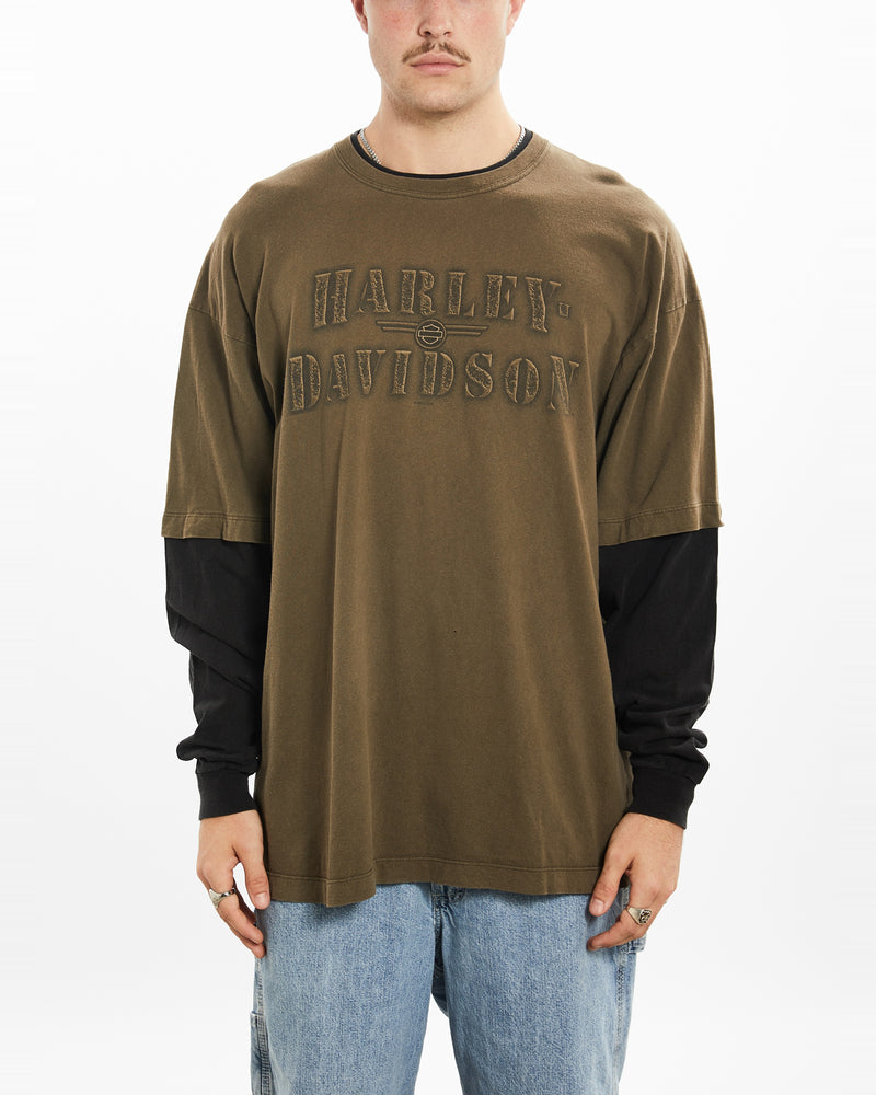 Vintage Harley Davidson Long Sleeve Tee <br>XL