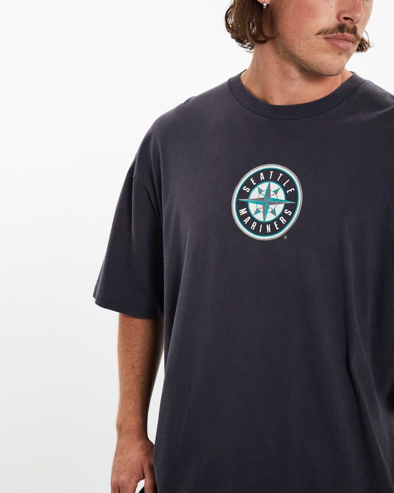 Vintage MLB Seattle Mariners Tee <br>XXL , The Real Deal , newtown, sydney, australia, thrift store, opshop, preloved, secondhand, sustainable, retro, antique, 70s, 80s, 90s, 2000s, 00s, fashion, clothing, streetwear, trendy, garment, style, boutique, store, shop, archive, sale, cheap, best, top