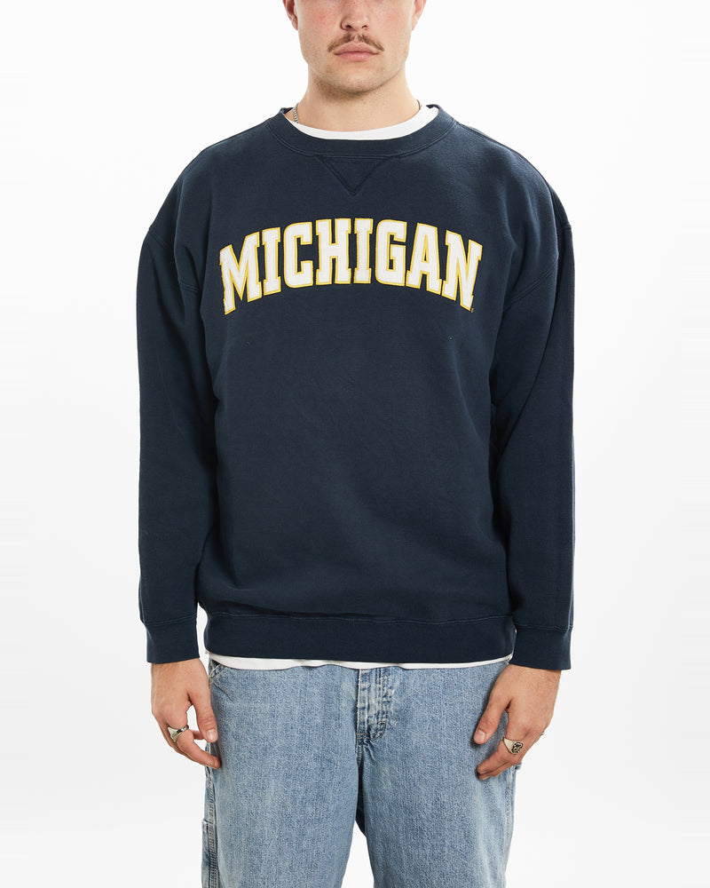 Vintage University of Michigan Sweatshirt <br>XL , The Real Deal , newtown, sydney, australia, thrift store, opshop, preloved, secondhand, sustainable, retro, antique, 70s, 80s, 90s, 2000s, 00s, fashion, clothing, streetwear, trendy, garment, style, boutique, store, shop, archive, sale, cheap, best, top