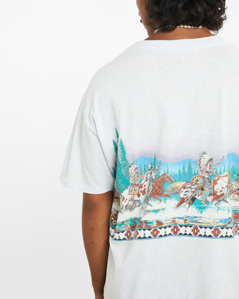 Vintage Native American Tee <br>M