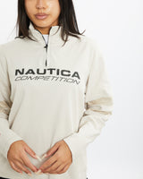 Vintage Nautica Competition Quarter Zip Sweatshirt <br>S , The Real Deal , newtown, sydney, australia, thrift store, opshop, preloved, secondhand, sustainable, retro, antique, 70s, 80s, 90s, 2000s, 00s, fashion, clothing, streetwear, trendy, garment, style, boutique, store, shop, archive, sale, cheap, best, top