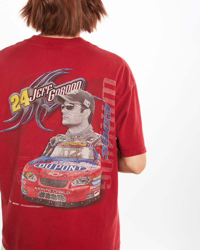 Vintage NASCAR Racing Tee <br>M , The Real Deal , newtown, sydney, australia, thrift store, opshop, preloved, secondhand, sustainable, retro, antique, 70s, 80s, 90s, 2000s, 00s, fashion, clothing, streetwear, trendy, garment, style, boutique, store, shop, archive, sale, cheap, best, top