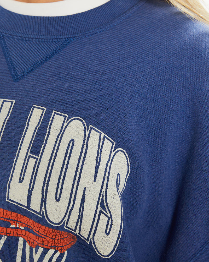 Vintage 90s Dayton Lions Basketball Sweatshirt <br>M