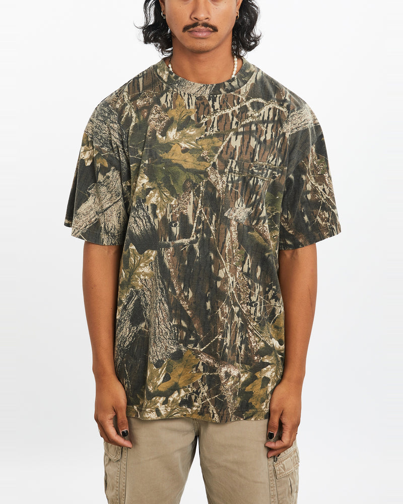 Vintage 90s Realtree Camo Tee <br>L