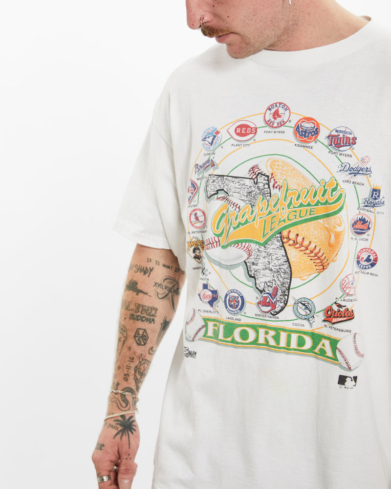 Vintage 1992 MLB Grapefruit League Tee <br>L , The Real Deal , newtown, sydney, australia, thrift store, opshop, preloved, secondhand, sustainable, retro, antique, 70s, 80s, 90s, 2000s, 00s, fashion, clothing, streetwear, trendy, garment, style, boutique, store, shop, archive, sale, cheap, best, top